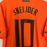 Shop 2010/11 NETHERLANDS SNEIJDER #10 HOME SHIRT (L) NIKE, classic football shirts, vintage football shirts & retro soccer jerseys at Cult Kits