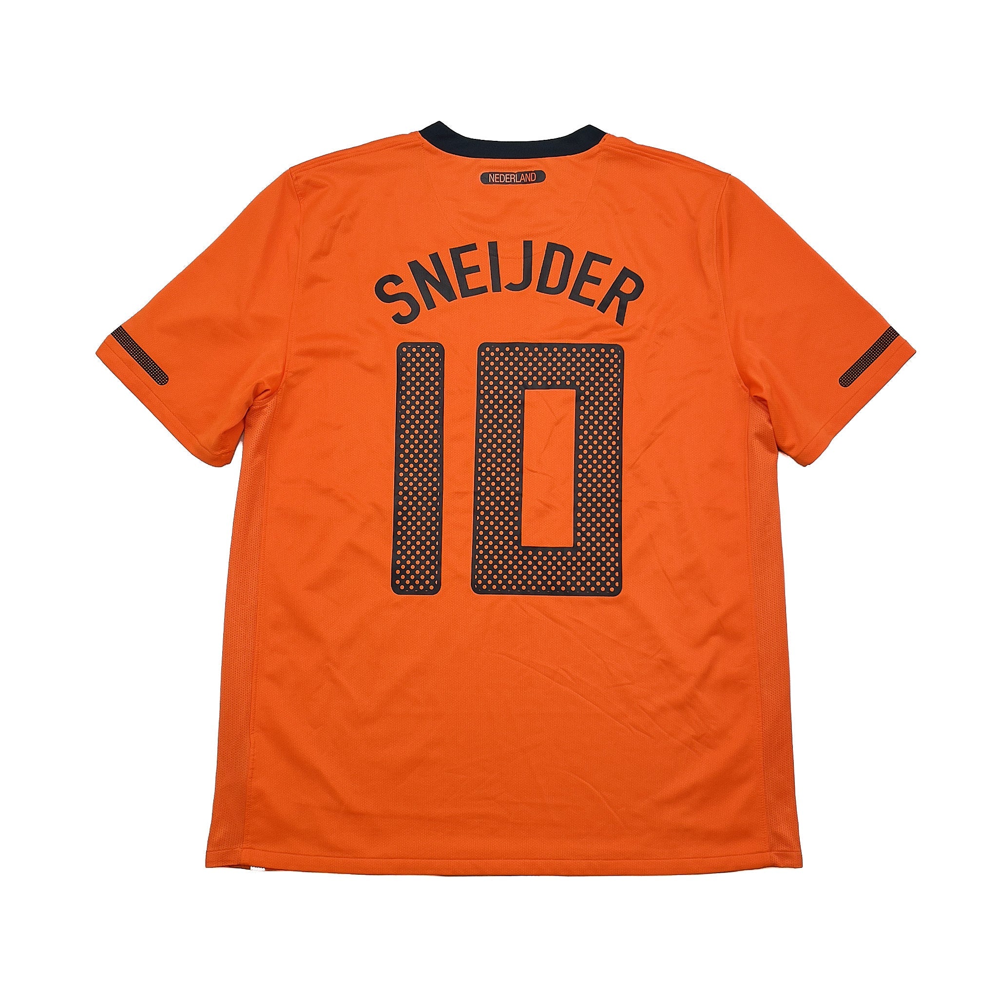 Buy 2010/11 Netherlands Sneijder 10 Home Shirt (L) Nike ~ Free worldwide shipping ~ Authentic Vintage Football Shirts from Cult Kits