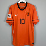 Shop 2010/11 NETHERLANDS SNEIJDER #10 HOME SHIRT (XL) NIKE, classic football shirts, vintage football shirts & retro soccer jerseys at Cult Kits