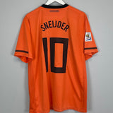 Shop 2010/11 NETHERLANDS SNEIJDER #10 HOME SHIRT (XL) NIKE, classic football shirts, vintage football shirts & retro soccer jerseys at Cult Kits