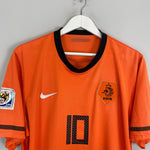 Shop 2010/11 NETHERLANDS SNEIJDER #10 HOME SHIRT (XL) NIKE, classic football shirts, vintage football shirts & retro soccer jerseys at Cult Kits