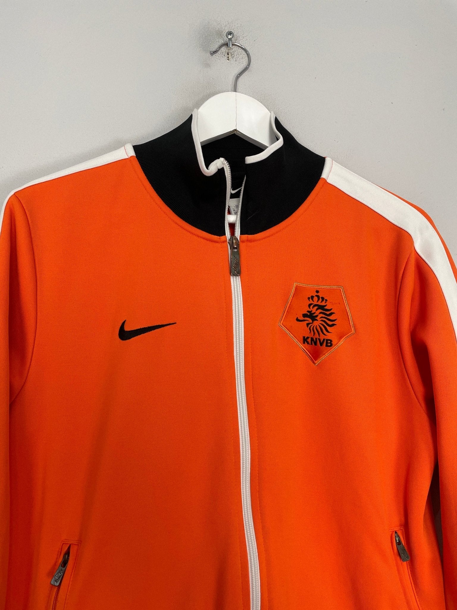Shop 2010/11 NETHERLANDS TRACK JACKET (M) NIKE, classic football shirts, vintage football shirts & retro soccer jerseys at Cult Kits