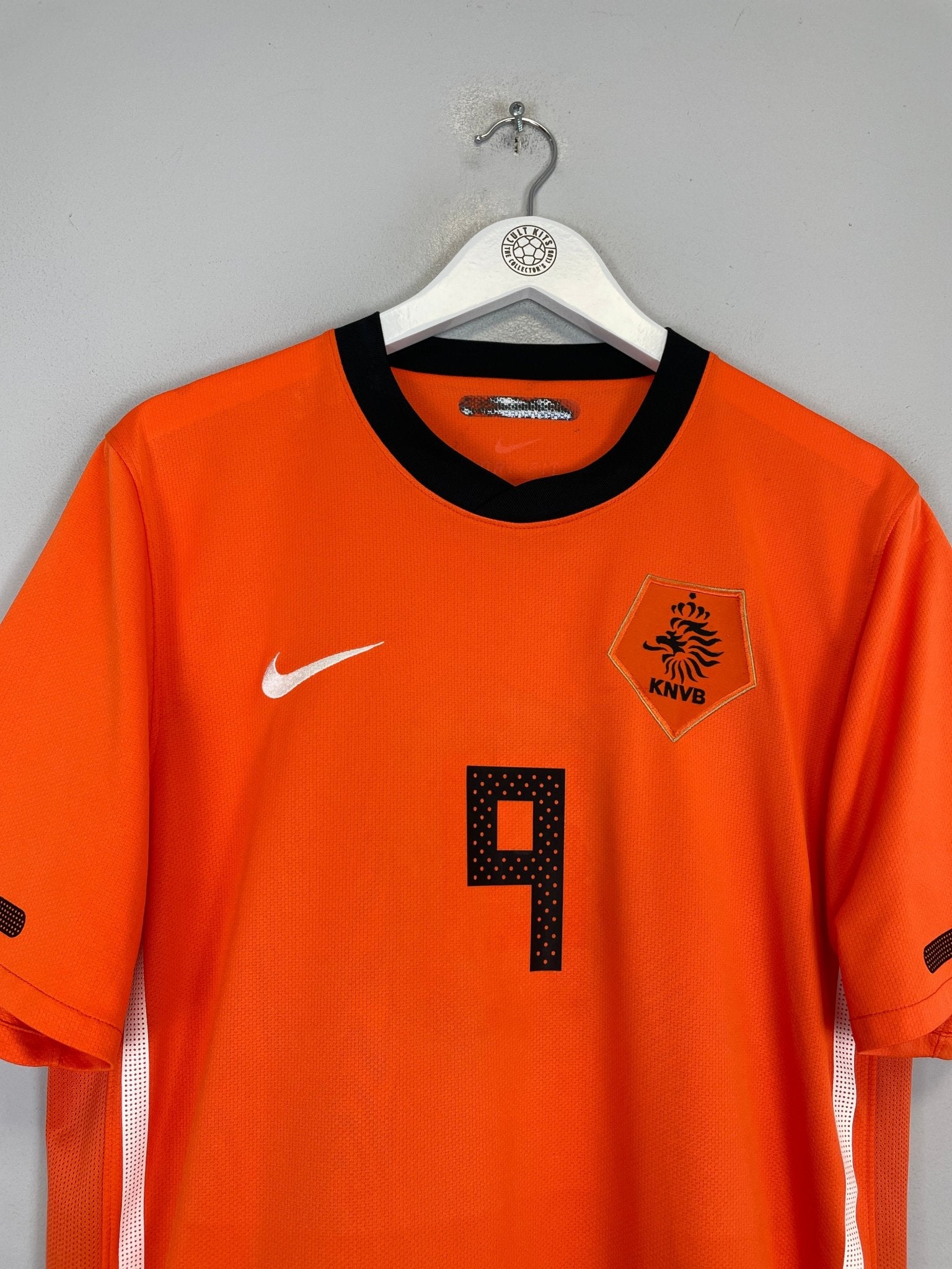 Shop 2010/11 NETHERLANDS V.PERSIE #9 HOME SHIRT (L) NIKE, classic football shirts, vintage football shirts & retro soccer jerseys at Cult Kits