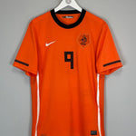 Shop 2010/11 NETHERLANDS V.PERSIE #9 HOME SHIRT (L) NIKE, classic football shirts, vintage football shirts & retro soccer jerseys at Cult Kits