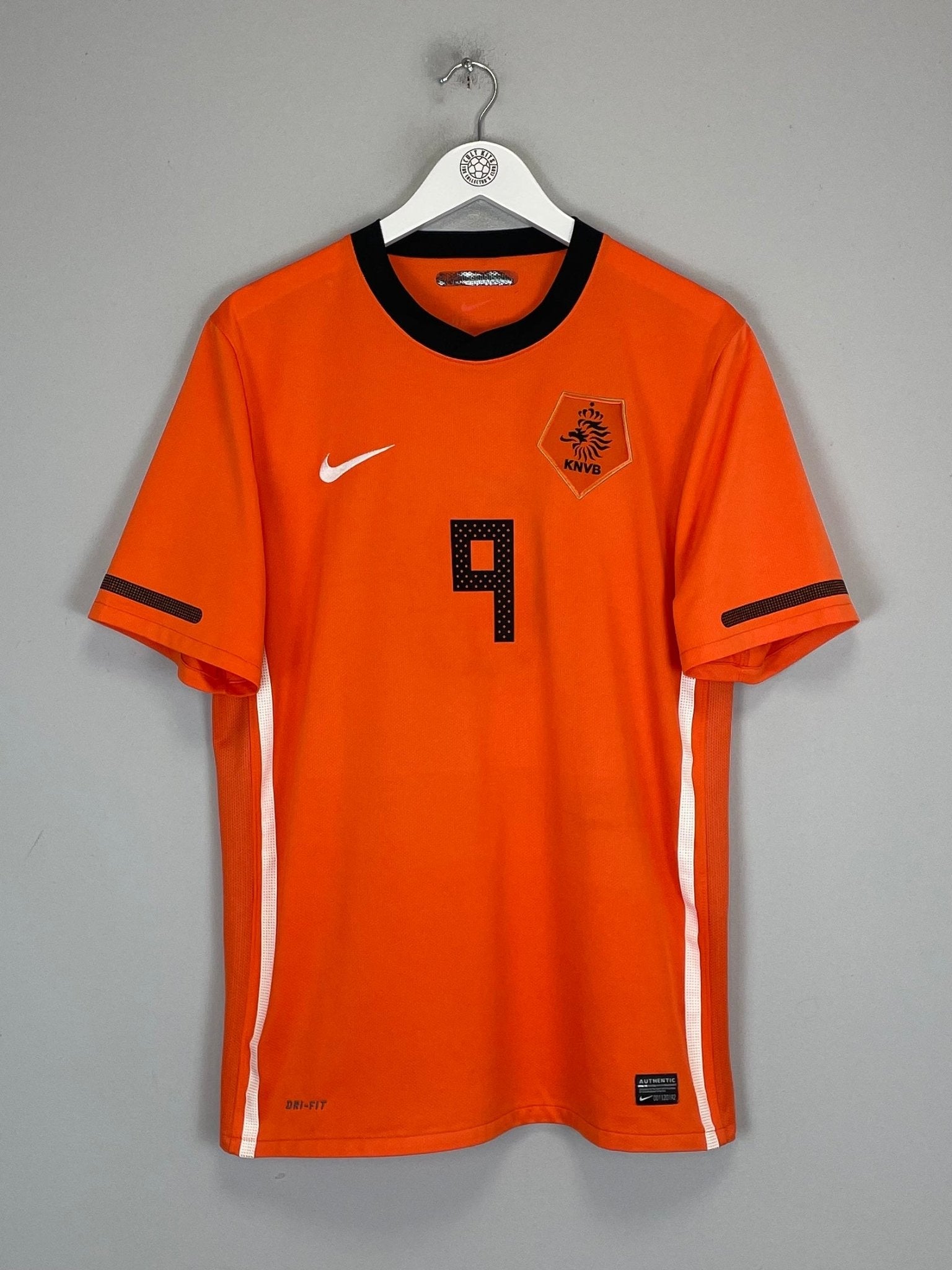 Shop 2010/11 NETHERLANDS V.PERSIE #9 HOME SHIRT (L) NIKE, classic football shirts, vintage football shirts & retro soccer jerseys at Cult Kits