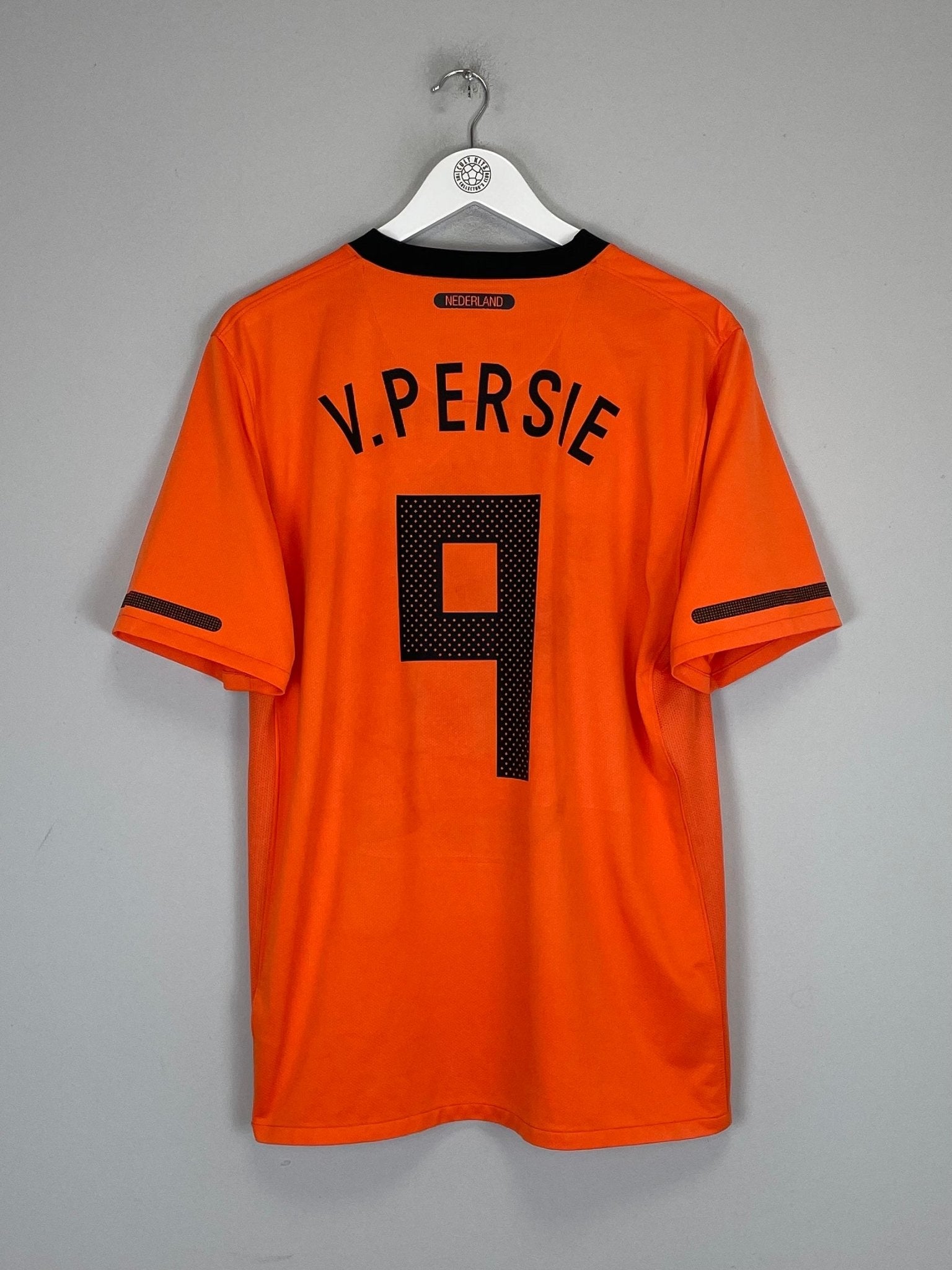 Shop 2010/11 NETHERLANDS V.PERSIE #9 HOME SHIRT (L) NIKE, classic football shirts, vintage football shirts & retro soccer jerseys at Cult Kits