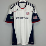 Shop 2010/11 NEW ENGLAND REVOLUTION SCHILAWSKI #15 *PLAYER ISSUE* AWAY SHIRT (XL) ADIDAS, classic football shirts, vintage football shirts & retro soccer jerseys at Cult Kits