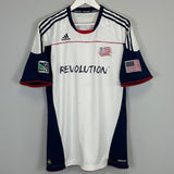 Shop 2010/11 NEW ENGLAND REVOLUTION SCHILAWSKI #15 *PLAYER ISSUE* AWAY SHIRT (XL) ADIDAS, classic football shirts, vintage football shirts & retro soccer jerseys at Cult Kits