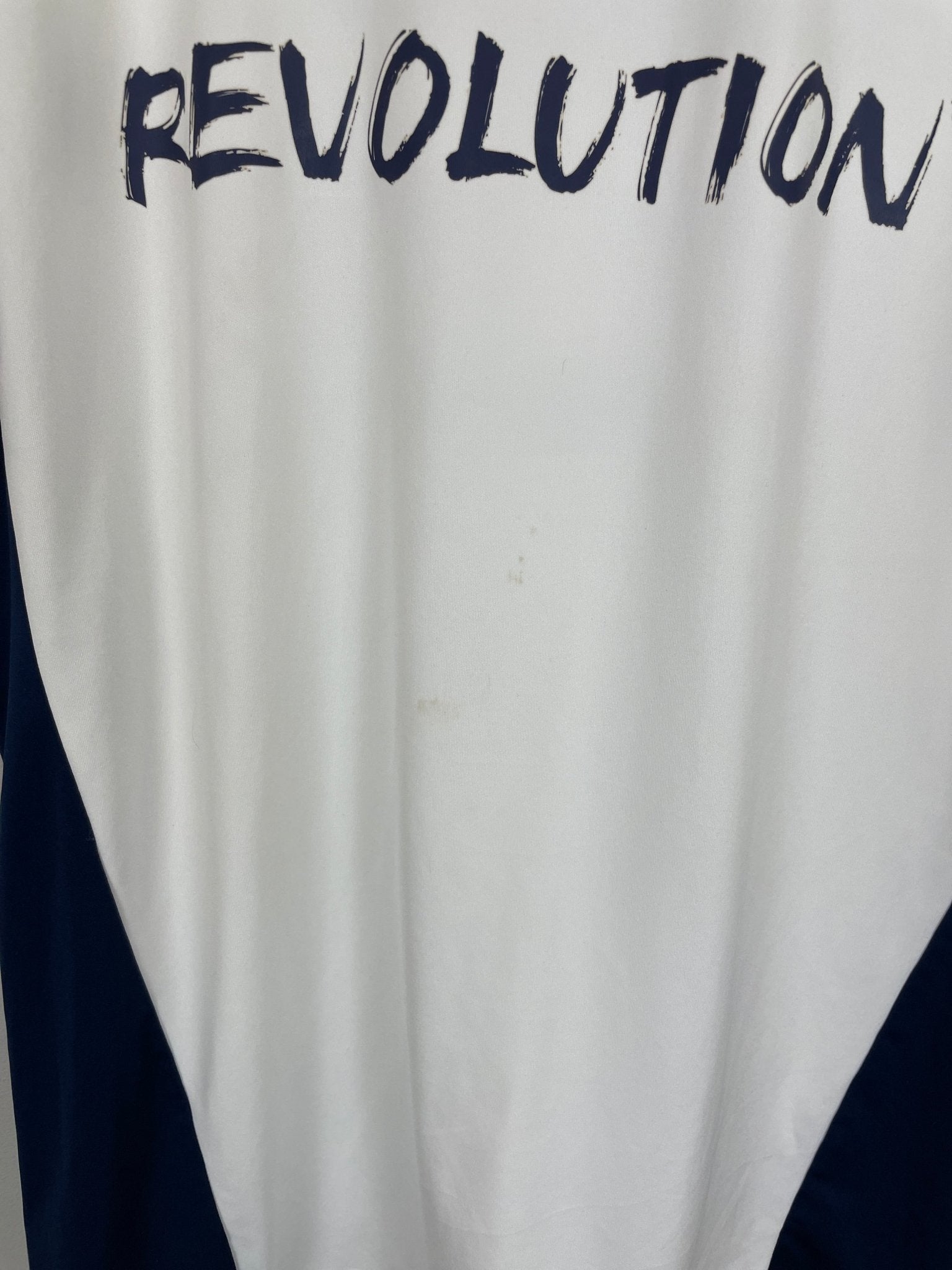 Shop 2010/11 NEW ENGLAND REVOLUTION SCHILAWSKI #15 *PLAYER ISSUE* AWAY SHIRT (XL) ADIDAS, classic football shirts, vintage football shirts & retro soccer jerseys at Cult Kits