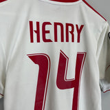 Shop 2010/11 NEW YORK RED BULLS HENRY #14 HOME SHIRT (S) ADIDAS, classic football shirts, vintage football shirts & retro soccer jerseys at Cult Kits