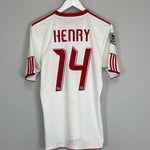 Shop 2010/11 NEW YORK RED BULLS HENRY #14 HOME SHIRT (S) ADIDAS, classic football shirts, vintage football shirts & retro soccer jerseys at Cult Kits