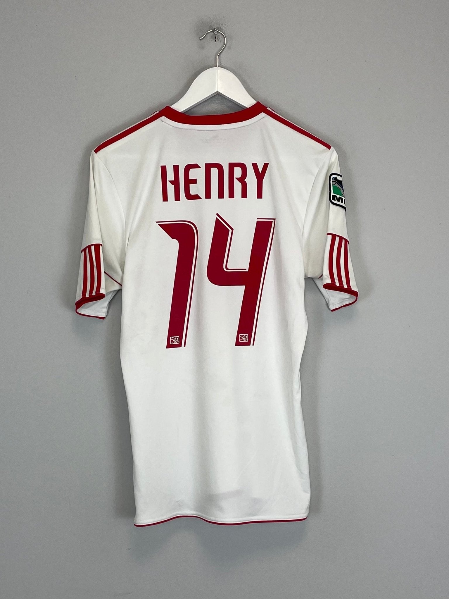 Shop 2010/11 NEW YORK RED BULLS HENRY #14 HOME SHIRT (S) ADIDAS, classic football shirts, vintage football shirts & retro soccer jerseys at Cult Kits