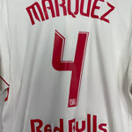 Shop 2010/11 NEW YORK RED BULLS MARQUEZ #4 HOME SHIRT (L) ADIDAS, classic football shirts, vintage football shirts & retro soccer jerseys at Cult Kits