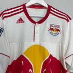 Shop 2010/11 NEW YORK RED BULLS MARQUEZ #4 HOME SHIRT (L) ADIDAS, classic football shirts, vintage football shirts & retro soccer jerseys at Cult Kits