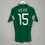 Shop 2010/11 NIGERIA UCHE #15 HOME SHIRT (M) ADIDAS, classic football shirts, vintage football shirts & retro soccer jerseys at Cult Kits