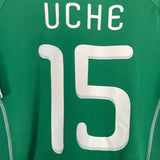 Shop 2010/11 NIGERIA UCHE #15 HOME SHIRT (M) ADIDAS, classic football shirts, vintage football shirts & retro soccer jerseys at Cult Kits