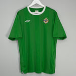 Shop 2010/11 NORTHERN IRELAND HOME SHIRT (XL) UMBRO, classic football shirts, vintage football shirts & retro soccer jerseys at Cult Kits