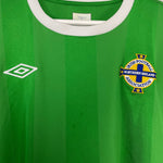 Shop 2010/11 NORTHERN IRELAND HOME SHIRT (XL) UMBRO, classic football shirts, vintage football shirts & retro soccer jerseys at Cult Kits