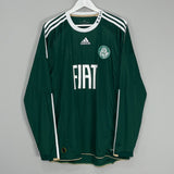 Shop 2010/11 PALMEIRAS L/S HOME SHIRT (L) ADIDAS, classic football shirts, vintage football shirts & retro soccer jerseys at Cult Kits