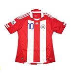 Buy 2010/11 Paraguay Cabanas 10 Home Shirt (XL) Adidas ~ Free worldwide shipping ~ Authentic Vintage Football Shirts from Cult Kits