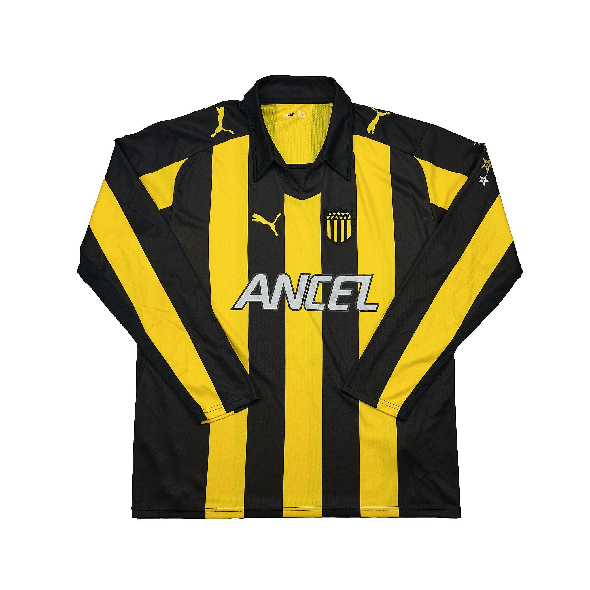 Buy 2010/11 Penarol L/S Home Shirt (XL) Puma ~ Free worldwide shipping available ~ Authentic Vintage Football Shirts from Cult Kits