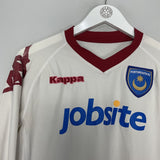 Shop 2010/11 PORTSMOUTH KANU #27 L/S AWAY SHIRT (S) KAPPA, classic football shirts, vintage football shirts & retro soccer jerseys at Cult Kits