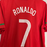 Shop 2010/11 PORTUGAL RONALDO #7 HOME SHIRT (M) NIKE, classic football shirts, vintage football shirts & retro soccer jerseys at Cult Kits