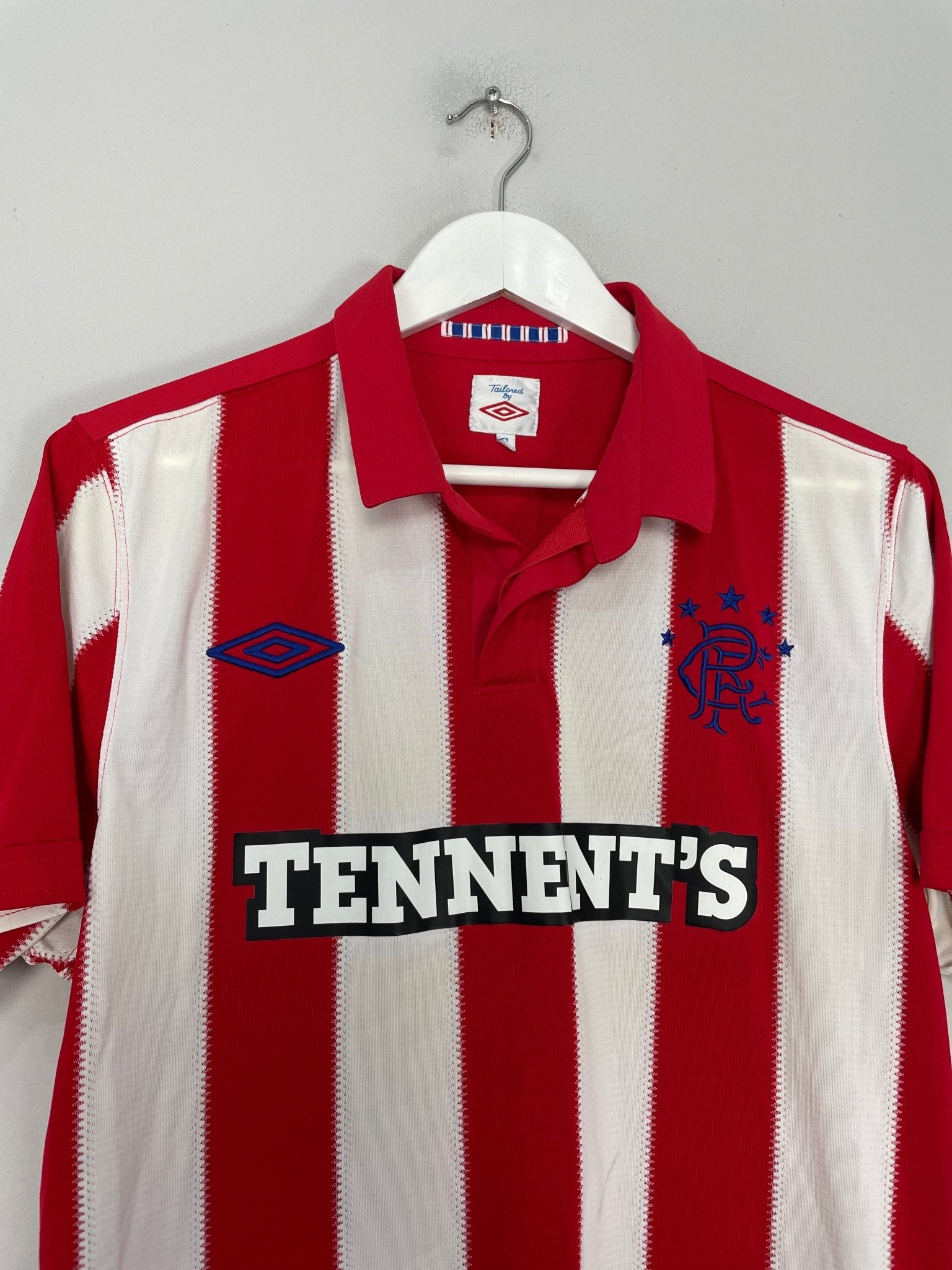 Shop 2010/11 RANGERS AWAY SHIRT (M) UMBRO, classic football shirts, vintage football shirts & retro soccer jerseys at Cult Kits
