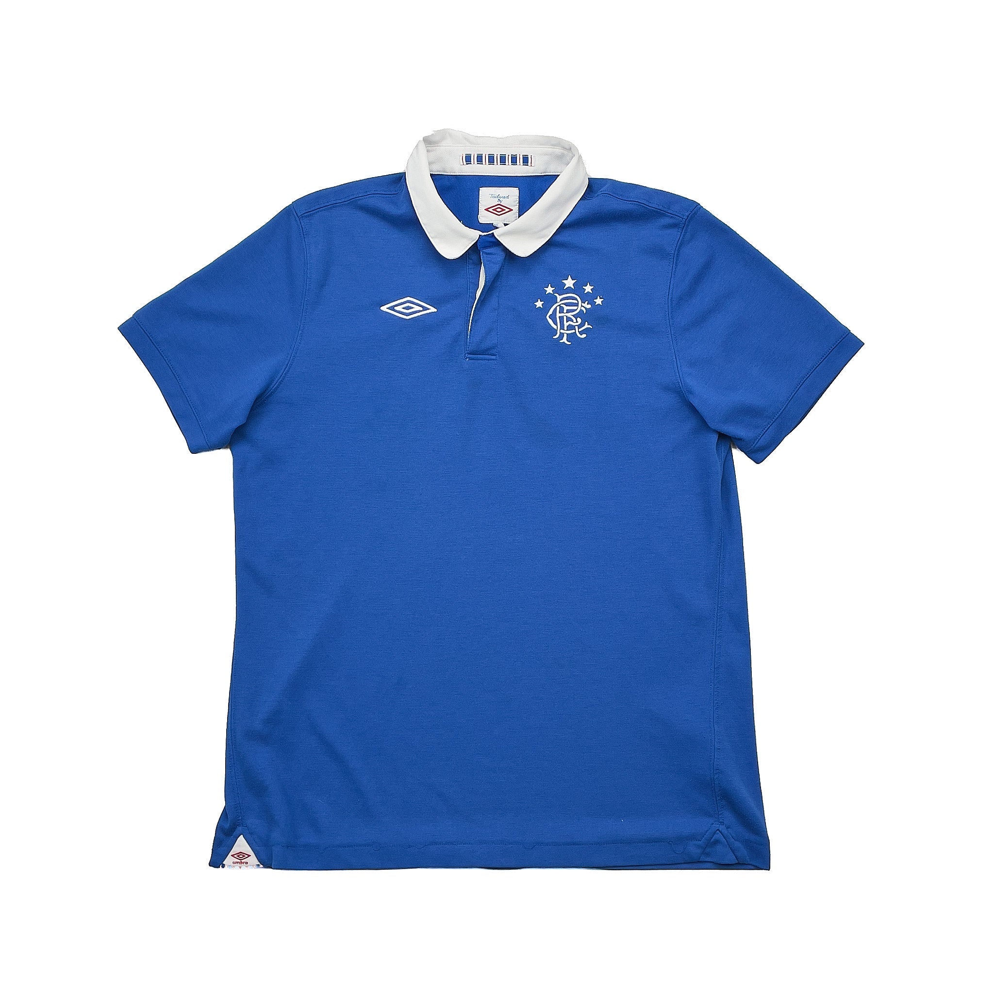 Buy 2010/11 RANGERS HOME SHIRT (L.KIDS) UMBRO ~ Free worldwide shipping available ~ Authentic Vintage Football Shirts from Cult Kits
