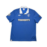Buy 2010/11 Rangers Naismith 14 *Match Worn Vs Manchester United* C/L Home Shirt (L) Umbro ~ Free worldwide shipping available ~ Authentic Vintage Football Shirts from Cult Kits