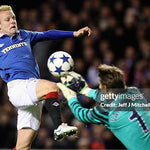 2010/11 RANGERS NAISMITH 14 *MATCH WORN vs MANCHESTER UNITED* C/L HOME SHIRT (L) UMBRO - Cult Kits