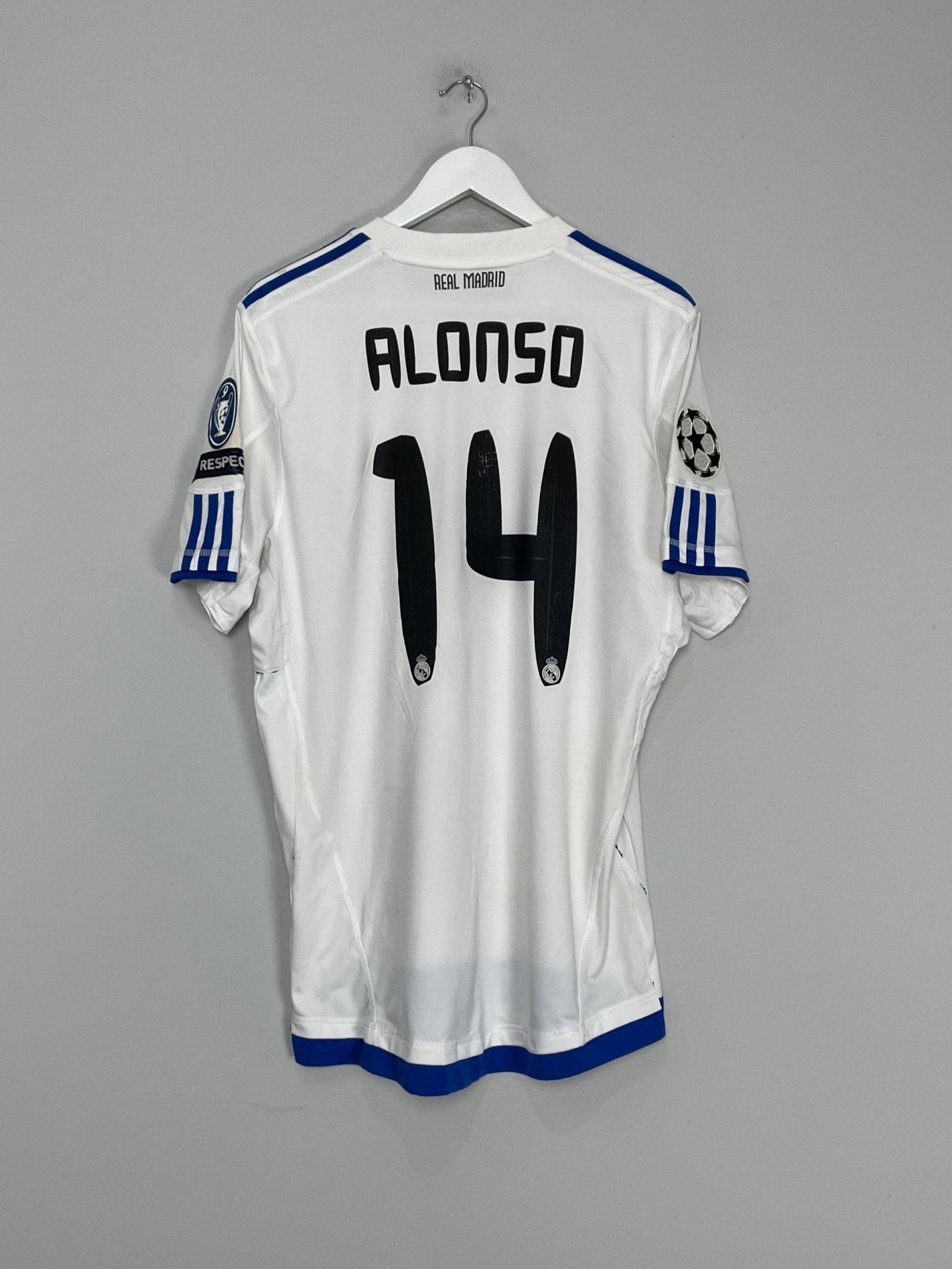 2010/11 REAL MADRID ALONSO #14 C/L HOME SHIRT (L) ADIDAS – Cult Kits