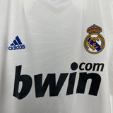Shop 2010/11 REAL MADRID ALONSO #14 C/L HOME SHIRT (L) ADIDAS, classic football shirts, vintage football shirts & retro soccer jerseys at Cult Kits