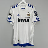 Shop 2010/11 REAL MADRID ALONSO #14 C/L HOME SHIRT (L) ADIDAS, classic football shirts, vintage football shirts & retro soccer jerseys at Cult Kits