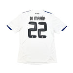 Buy 2010/11 Real Madrid Di Maria 22 Home Shirt (L) Adidas ~ Free worldwide shipping ~ Authentic Vintage Football Shirts from Cult Kits