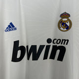 Shop 2010/11 REAL MADRID HOME SHIRT (XL) ADIDAS, classic football shirts, vintage football shirts & retro soccer jerseys at Cult Kits