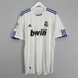 Shop 2010/11 REAL MADRID HOME SHIRT (XL) ADIDAS, classic football shirts, vintage football shirts & retro soccer jerseys at Cult Kits
