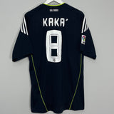 Shop 2010/11 REAL MADRID KAKA #8 AWAY SHIRT (L) ADIDAS, classic football shirts, vintage football shirts & retro soccer jerseys at Cult Kits