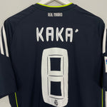 Shop 2010/11 REAL MADRID KAKA #8 AWAY SHIRT (L) ADIDAS, classic football shirts, vintage football shirts & retro soccer jerseys at Cult Kits