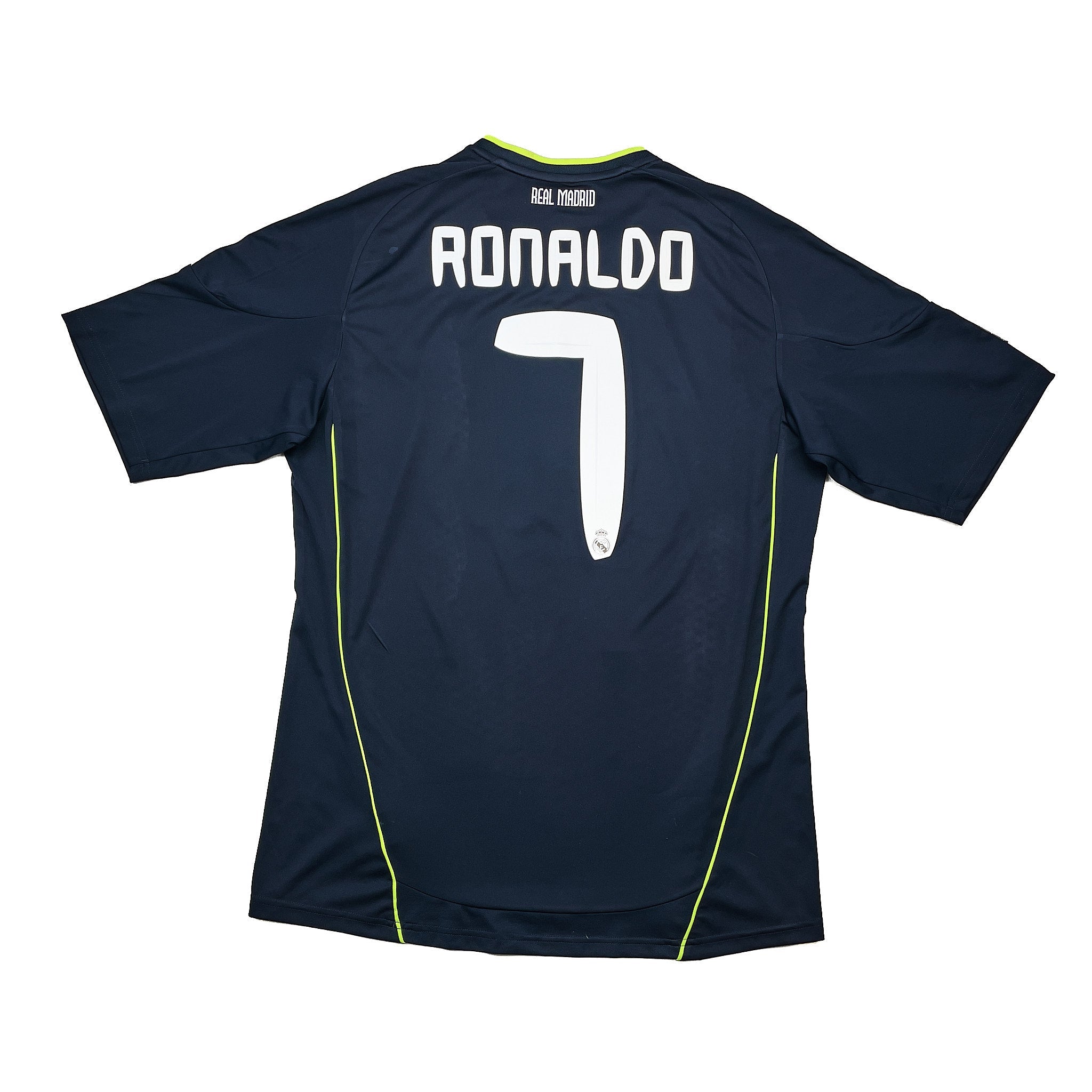 Buy 2010/11 Real Madrid Ronaldo 7 Away Shirt (L) Adidas ~ Free worldwide shipping ~ Authentic Vintage Football Shirts from Cult Kits