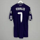 Shop 2010/11 REAL MADRID RONALDO #7 C/L THIRD SHIRT (XL) ADIDAS, classic football shirts, vintage football shirts & retro soccer jerseys at Cult Kits