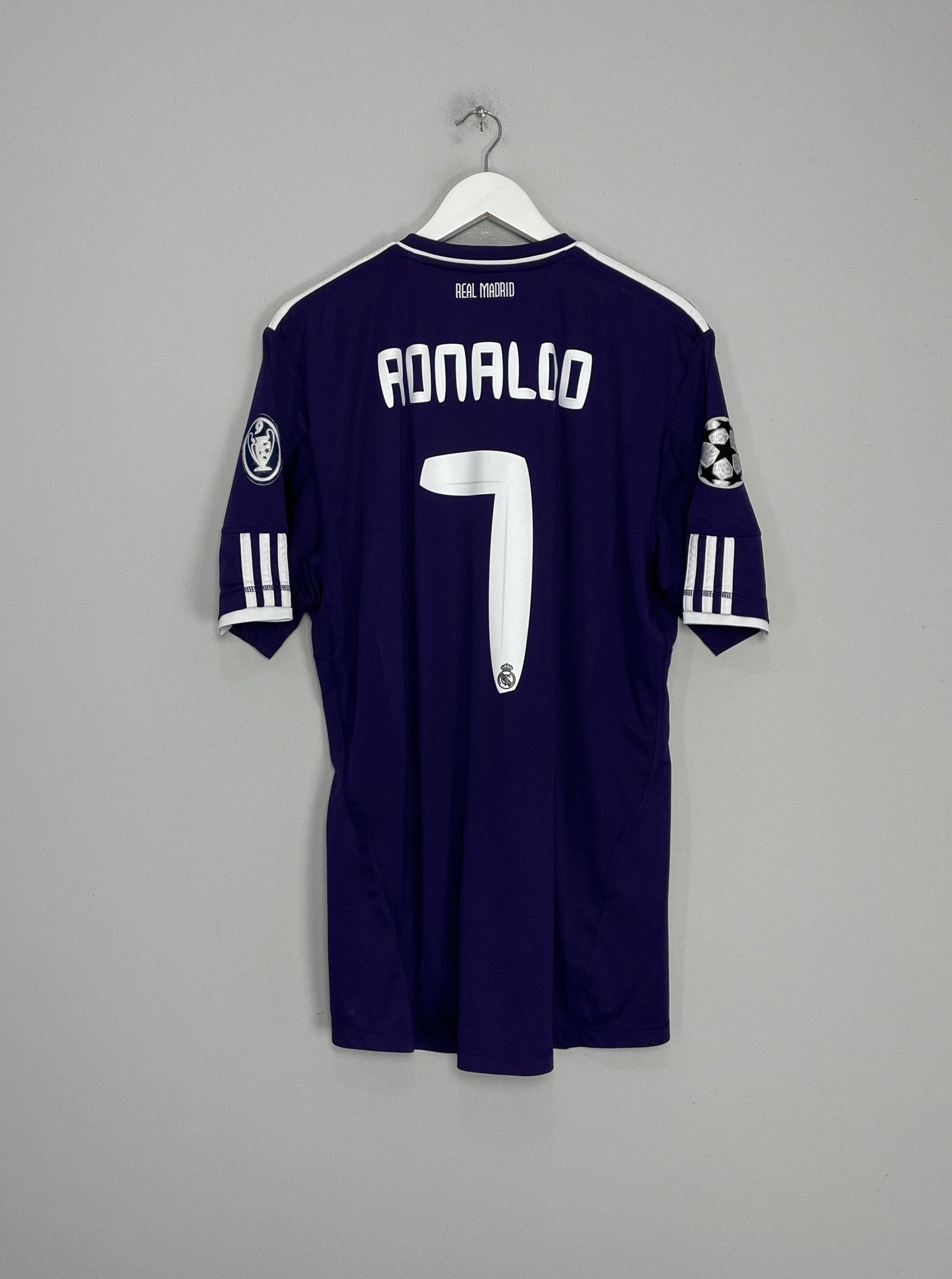 Shop 2010/11 REAL MADRID RONALDO #7 C/L THIRD SHIRT (XL) ADIDAS, classic football shirts, vintage football shirts & retro soccer jerseys at Cult Kits