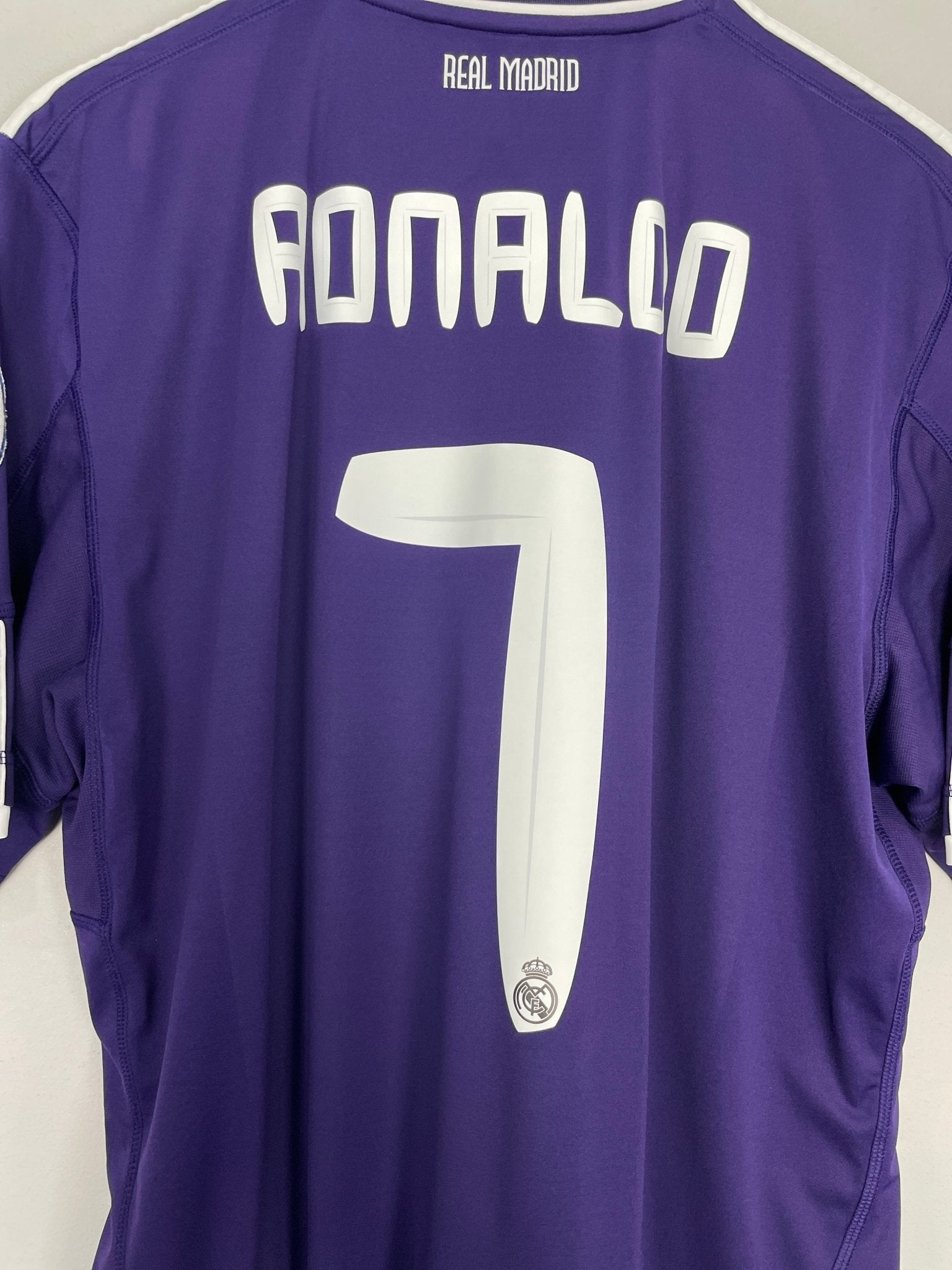 Shop 2010/11 REAL MADRID RONALDO #7 C/L THIRD SHIRT (XL) ADIDAS, classic football shirts, vintage football shirts & retro soccer jerseys at Cult Kits