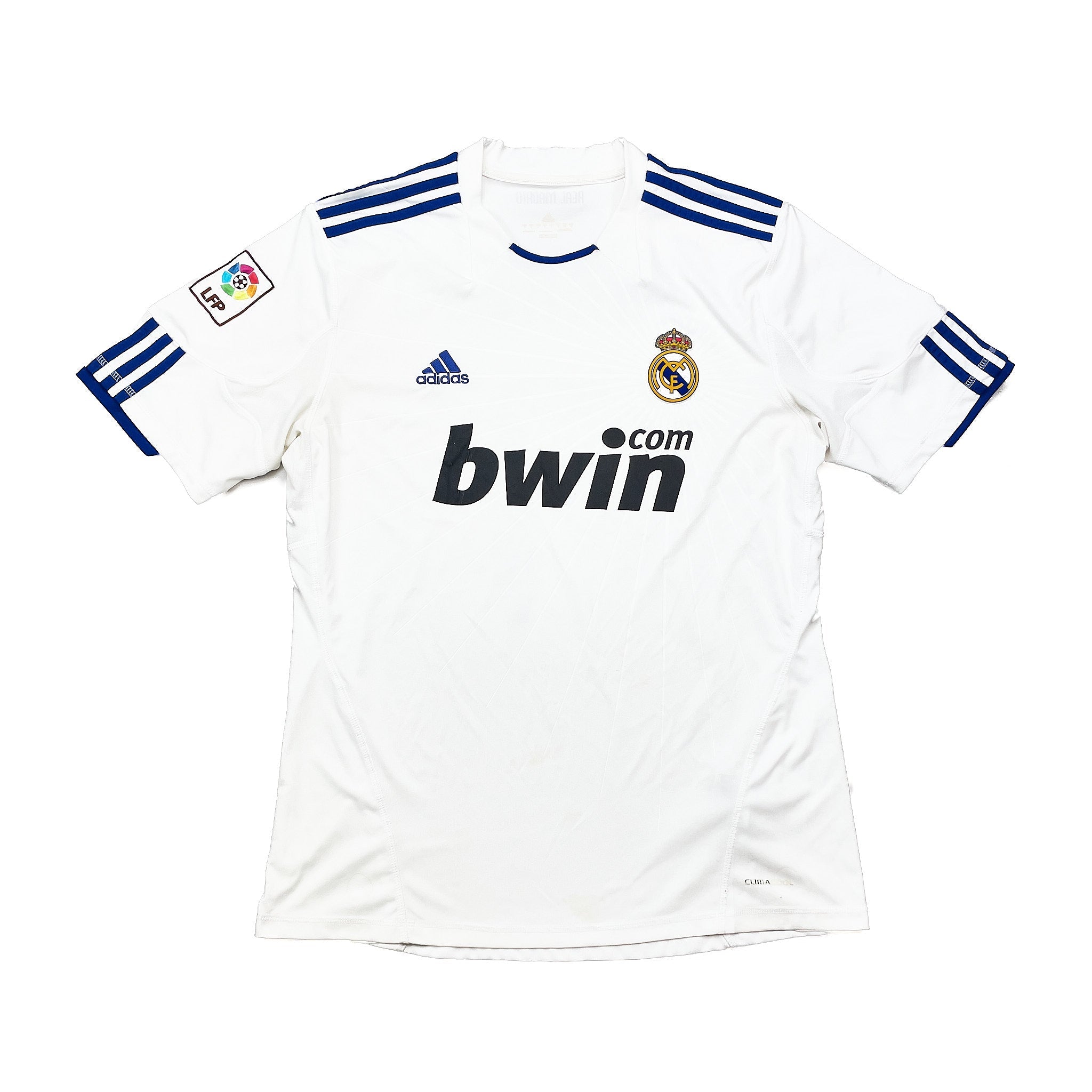 Buy 2010/11 REAL MADRID RONALDO 7 HOME SHIRT (L) ADIDAS ~ Free worldwide shipping available ~ Authentic Vintage Football Shirts from Cult Kits