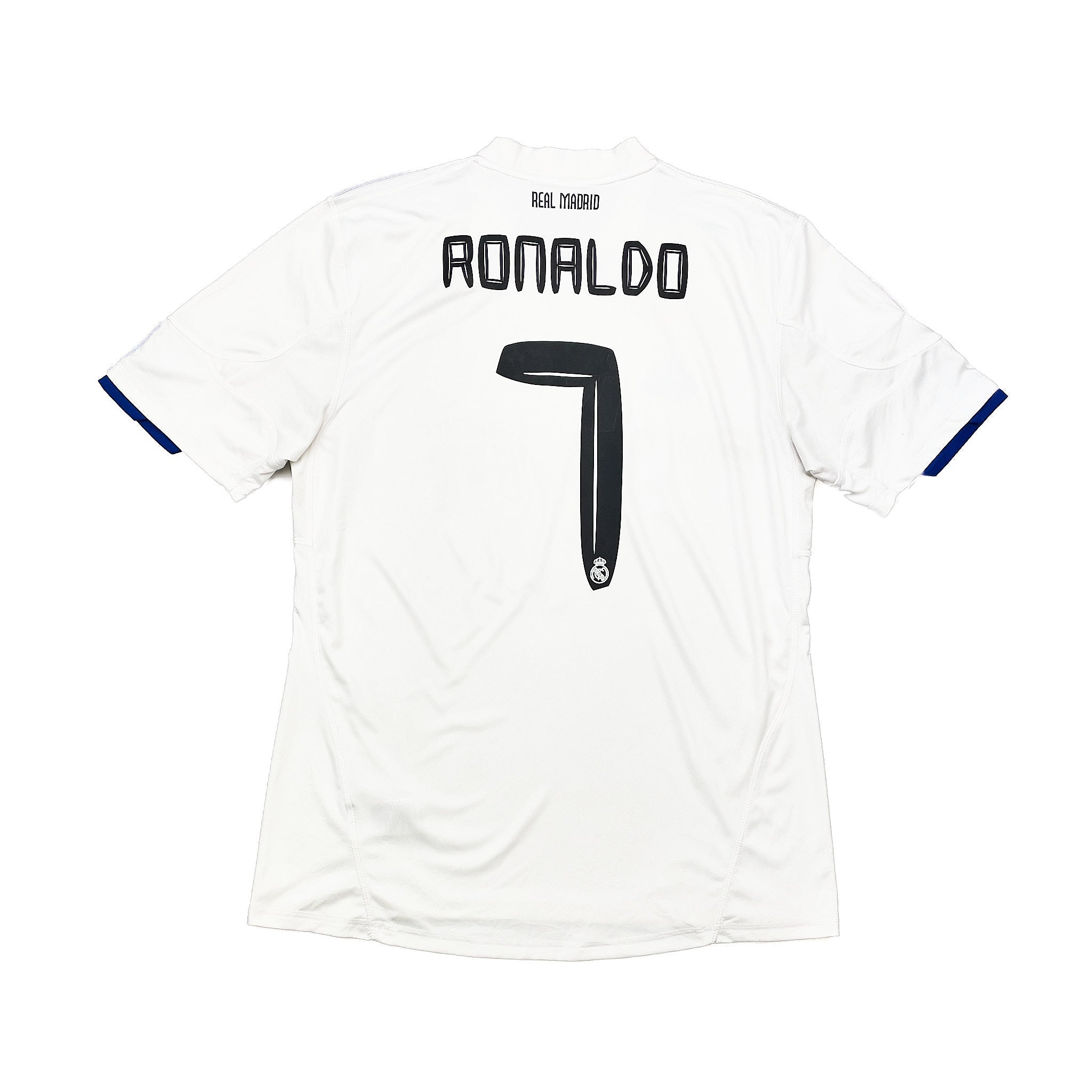 Buy 2010/11 Real Madrid Ronaldo 7 Home Shirt (L) Adidas ~ Free worldwide shipping ~ Authentic Vintage Football Shirts from Cult Kits