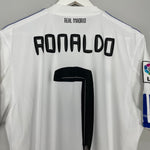 Shop 2010/11 REAL MADRID RONALDO #7 HOME SHIRT (M) ADIDAS, classic football shirts, vintage football shirts & retro soccer jerseys at Cult Kits