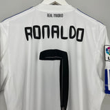 Shop 2010/11 REAL MADRID RONALDO #7 HOME SHIRT (M) ADIDAS, classic football shirts, vintage football shirts & retro soccer jerseys at Cult Kits