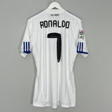 Shop 2010/11 REAL MADRID RONALDO #7 HOME SHIRT (M) ADIDAS, classic football shirts, vintage football shirts & retro soccer jerseys at Cult Kits
