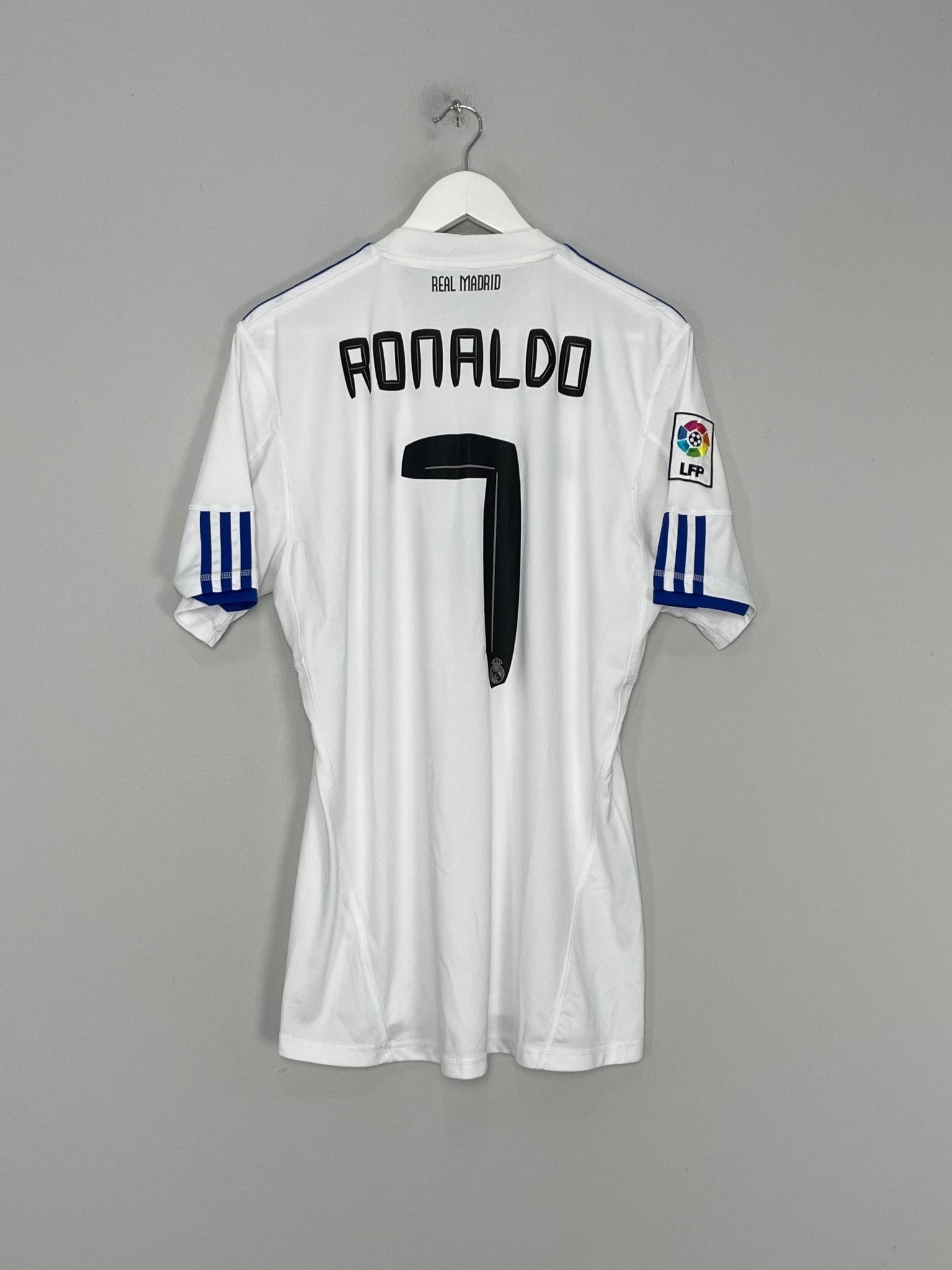 Shop 2010/11 REAL MADRID RONALDO #7 HOME SHIRT (M) ADIDAS, classic football shirts, vintage football shirts & retro soccer jerseys at Cult Kits