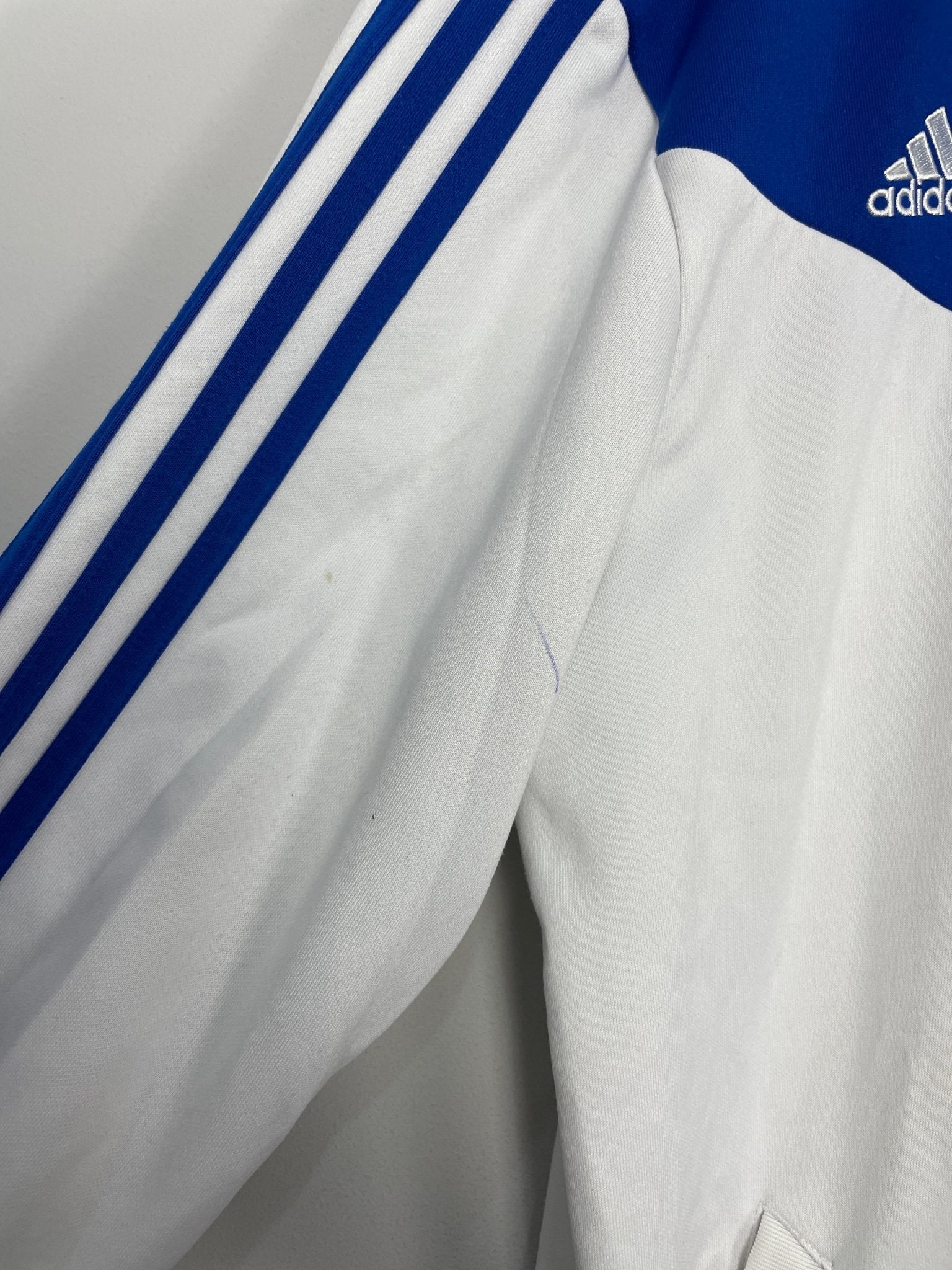 Shop 2010/11 REAL MADRID TRACK JACKET (M) ADIDAS, classic football shirts, vintage football shirts & retro soccer jerseys at Cult Kits